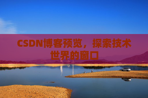 CSDN博客预览,探索技术世界的窗口